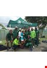 Nedbank waterpoint at the Durban Marathon 2015